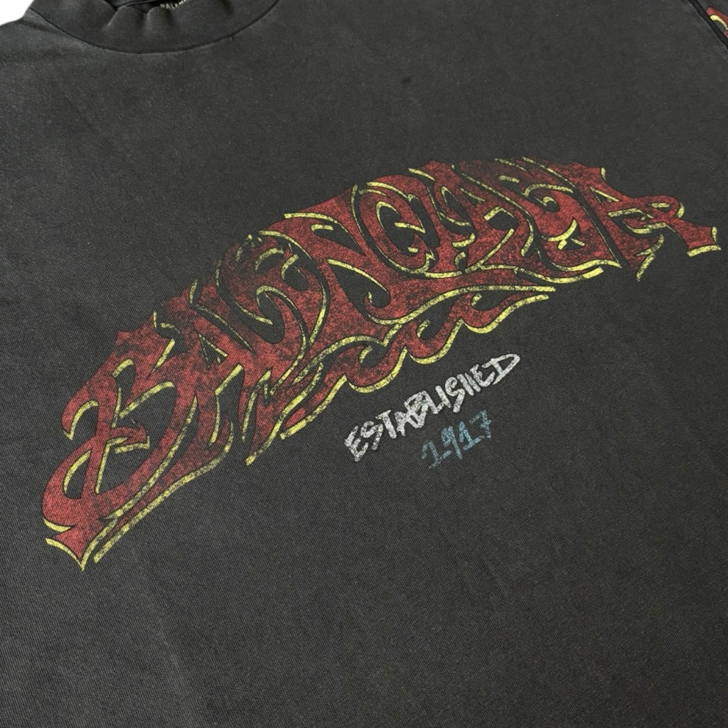 BALENCIAGA 23AW OFFSHORE ロングスリーブTシャツ - ARCHIVESTOCK