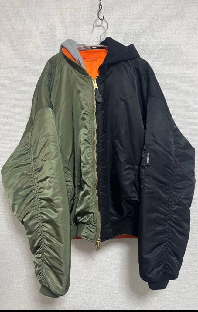 vetements 希少 MA-1 ボンバージャケット - ARCHIVESTOCK