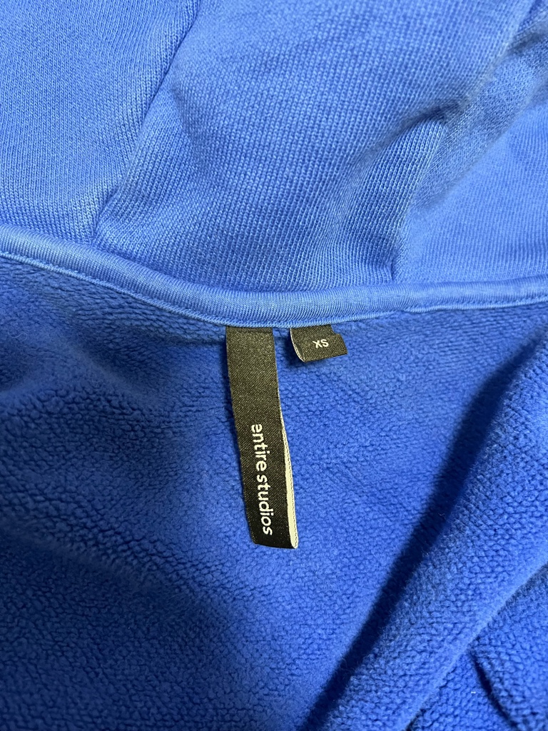 entire studios full zip ozone foodie 青 エンタイアスタジオ