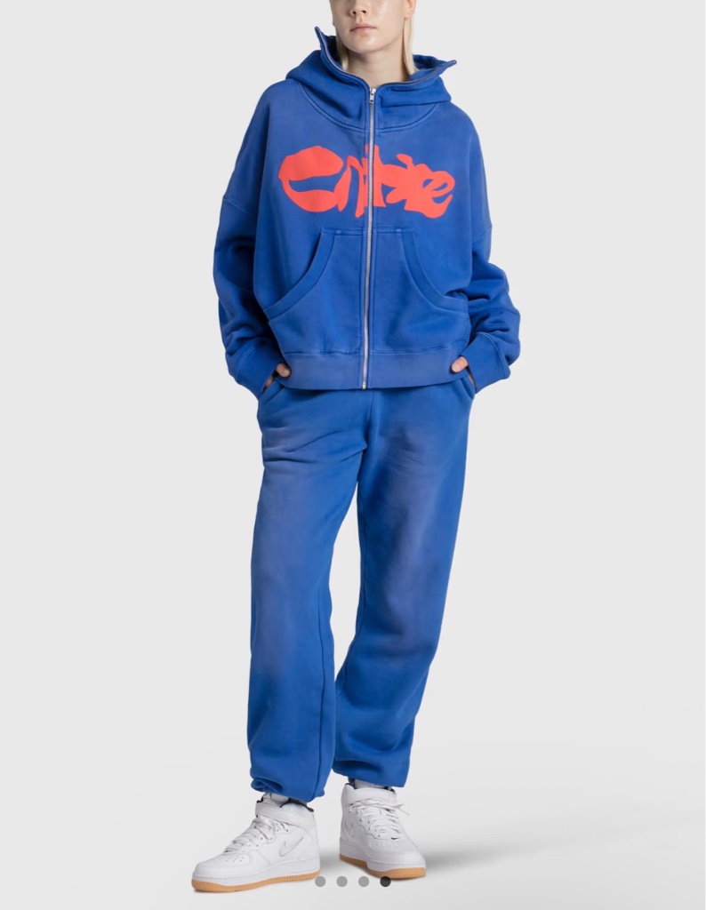 entire studios full zip ozone foodie 青 エンタイアスタジオ