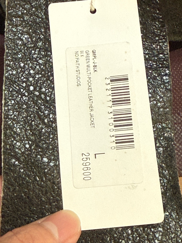 世界10着 no faith studios コーティングレザージャケット - ARCHIVESTOCK