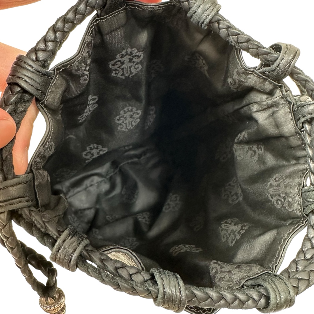 超希少◇Chrome Hearts クロムハーツ DRW STRNG SACK CRS PATCH クロス