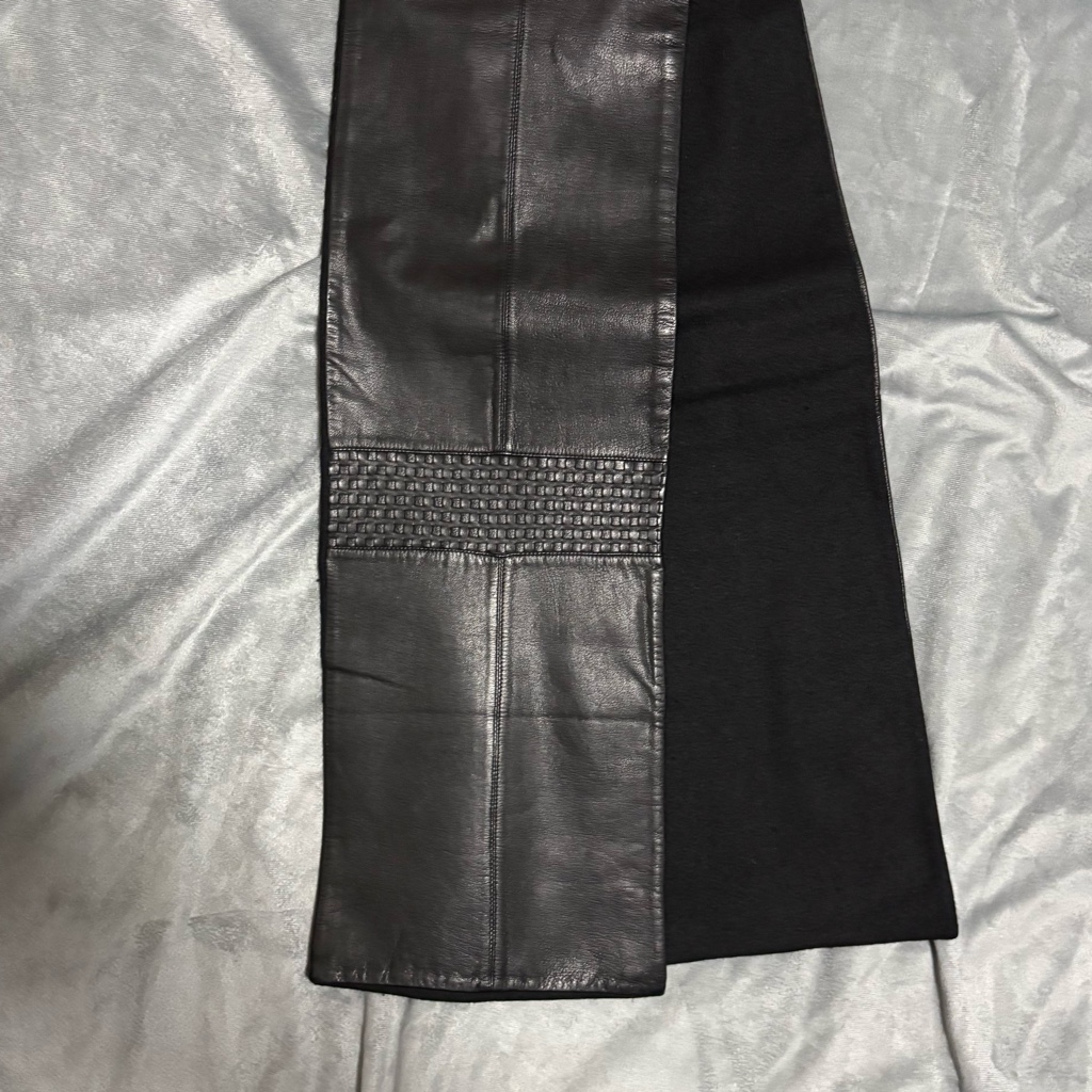 小物 DKNY wool leather muffler DKNY wool leather muffler - ARCHIVESTOCK