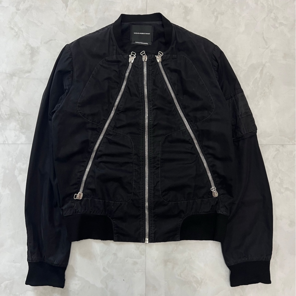 Nicolas Andreas Taralis11ss 八の字フライトジャケット Nicolas Andreas Taralis11ss 八の字フライトジャケット