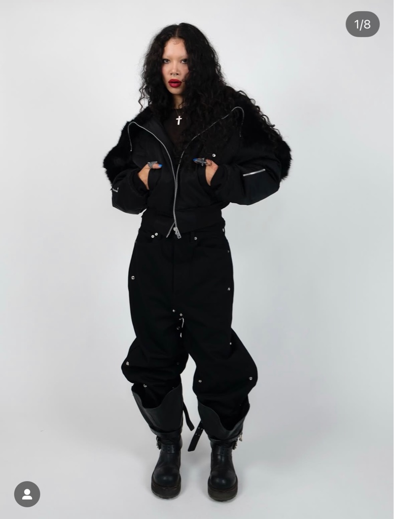 専用〗NO MASS PROD CROPPED FUR BOMBER JACKET - ARCHIVESTOCK