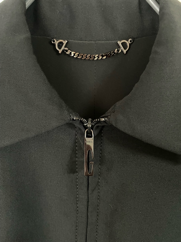 Gucci F/W'97 By Tom Ford Wool Cropped Zip Up Blouson (Archive