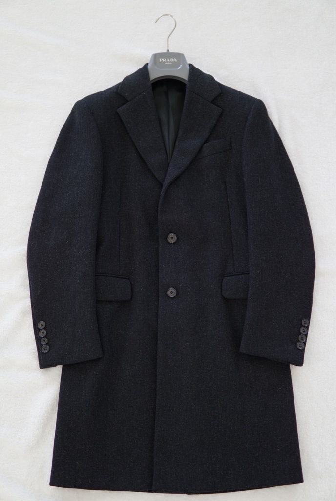 PRADA 05FW ウールツイードコート 44R - ARCHIVESTOCK