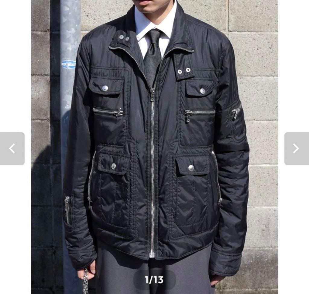 Dolce&Gabbana03aw multizip pufferjacket - ARCHIVESTOCK