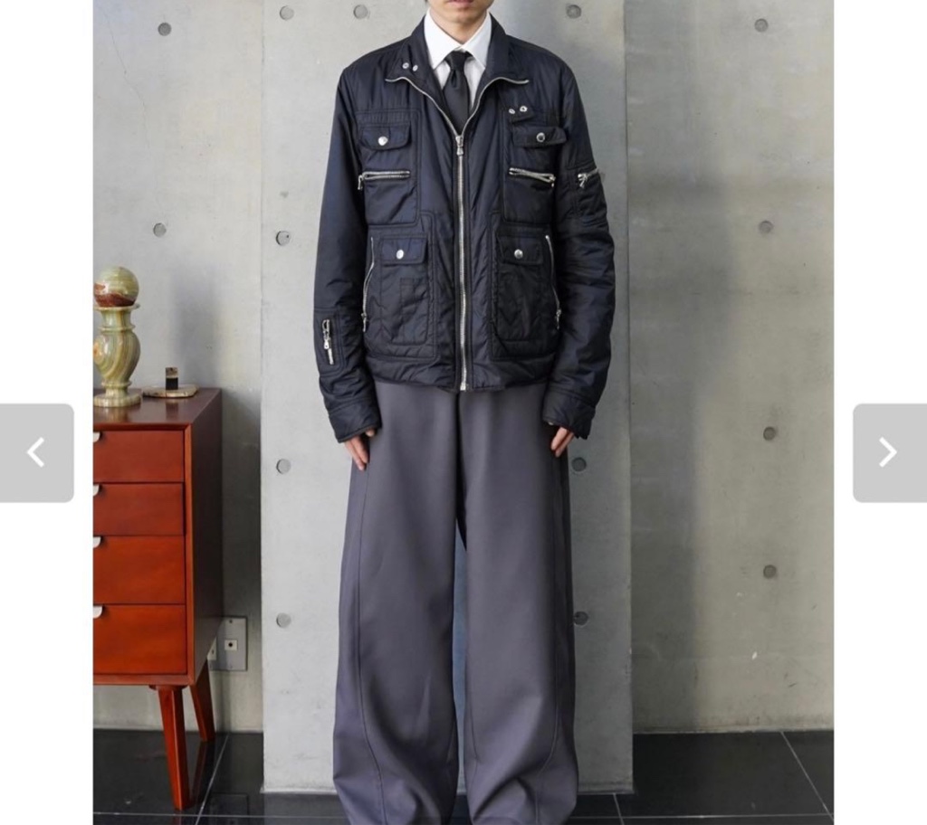 Dolce&Gabbana03aw multizip pufferjacket - ARCHIVESTOCK