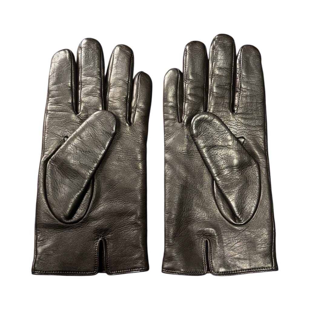GIVENCHY キルティング ステッチ ロゴ レザー グローブ - ARCHIVESTOCK