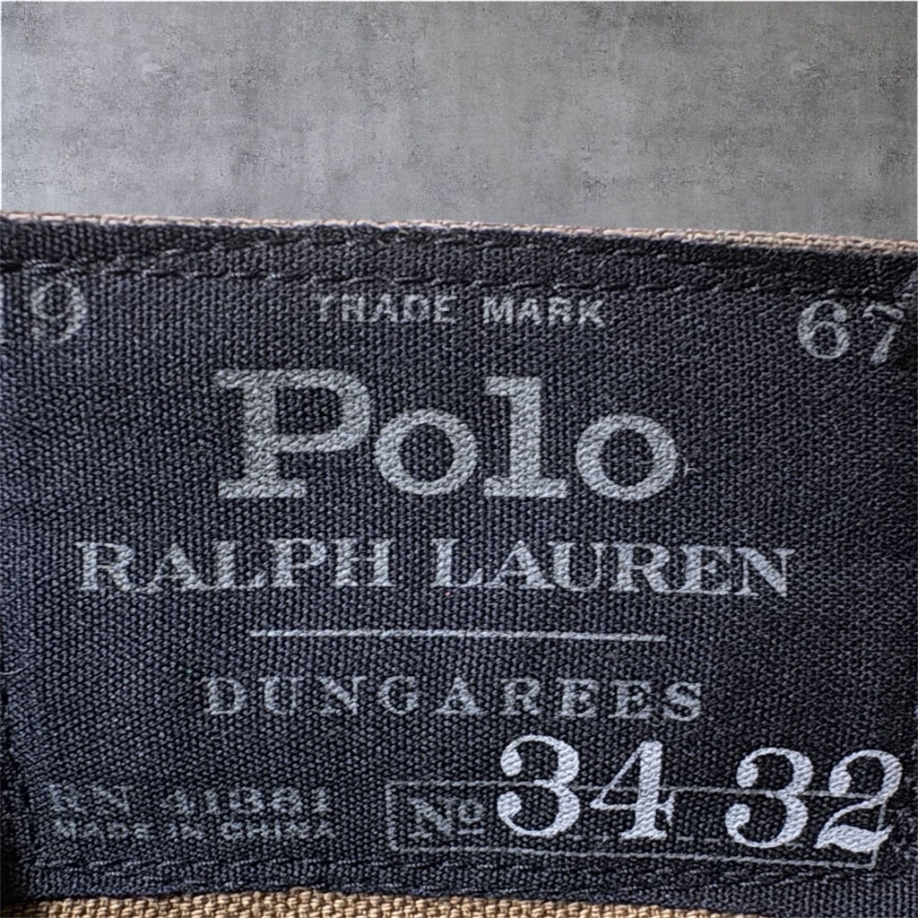 Polo Ralph Lauren black label coating denim コーティングデニム