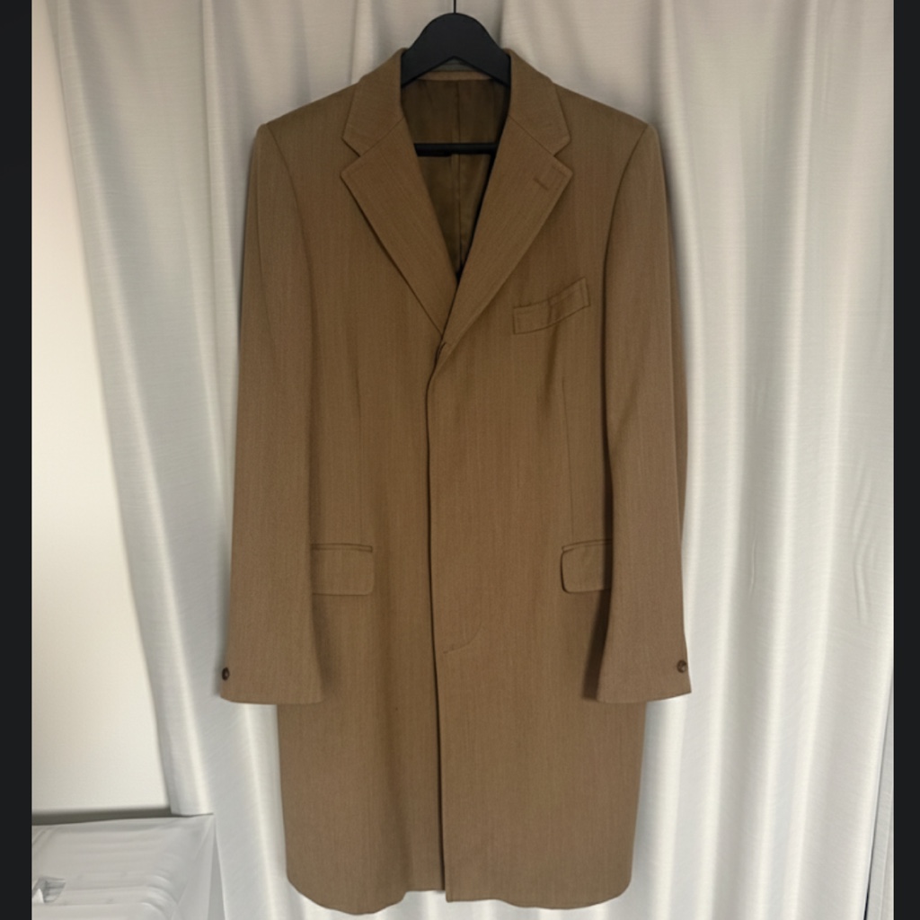 dunhill wool 100% single chester coat - ARCHIVESTOCK