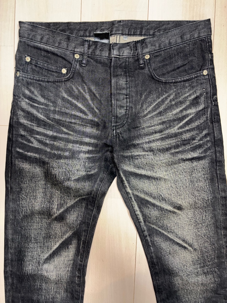 名作 Dior homme エディ期 05ss beck期 泥加工 デニムパンツ 05SS BECK 