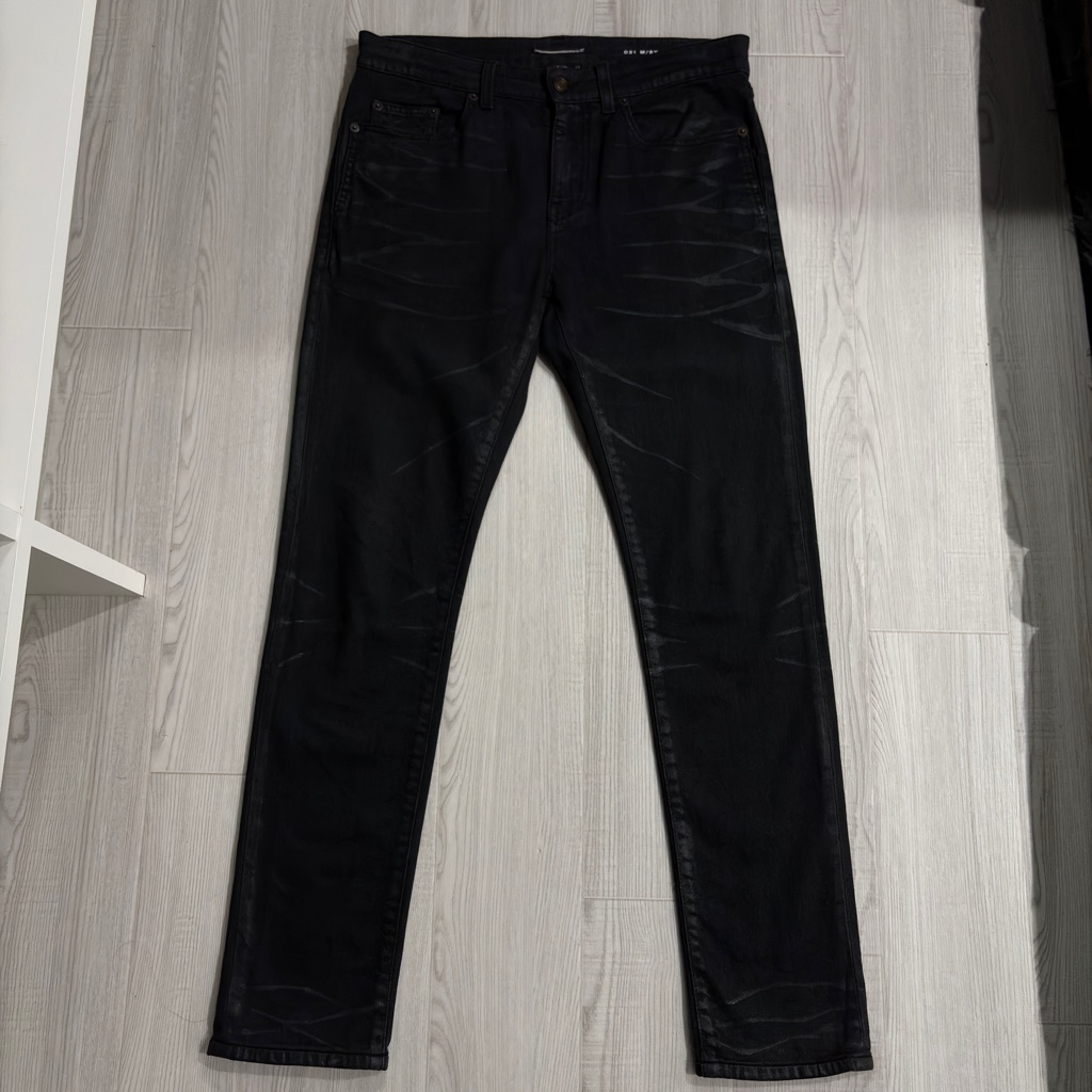 19SS SANT LAURENT PARIS COATED DENIM 29 - ARCHIVESTOCK