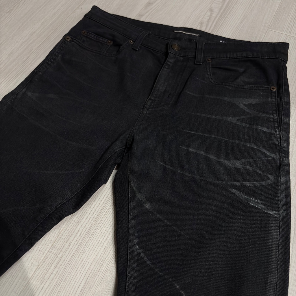 19SS SANT LAURENT PARIS COATED DENIM 29 - ARCHIVESTOCK