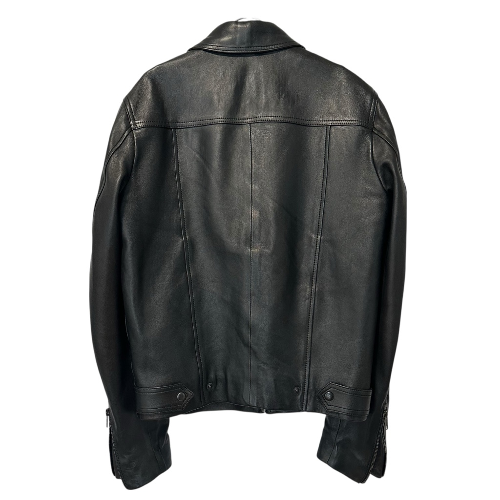 超希少◇Agnes.b HOMME アニエスべー ラムレザージャケット シングル