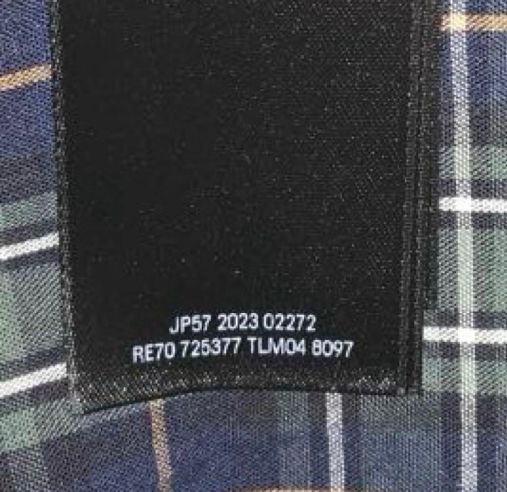 BALENCIAGA 23AW Check shirts / バレンシアガ バックロゴ チェック