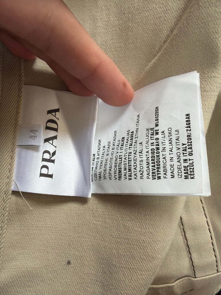 prada 15ss ステッチブルゾン - ARCHIVESTOCK