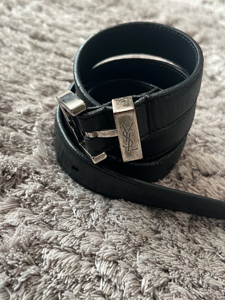 希少 サンローランパリ ysl エディ期 ナローベルト archive - ARCHIVESTOCK