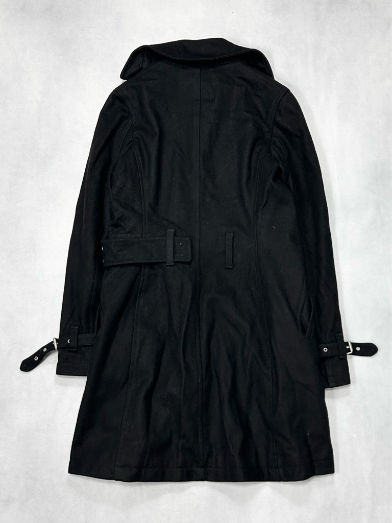 ANDREW MACKENZIE - design wool trench coat - ARCHIVESTOCK