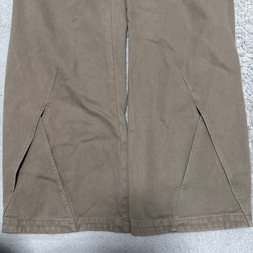 NULLUS 25ss INTERTWINED JEANS WASHED BROWN 深水光太さん着用