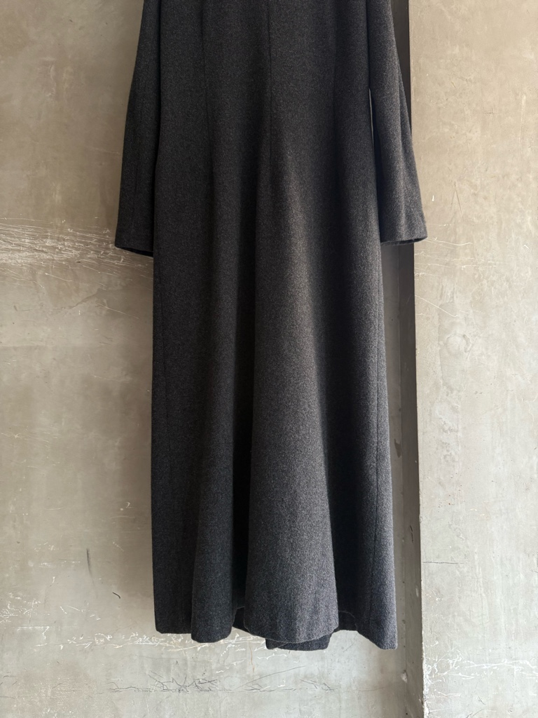 【90's】Wool Maxi Chester Coat / Dark Gray 90's】Wool Maxi Chester Coat / Dark Gray 90's】Wool Maxi Chester