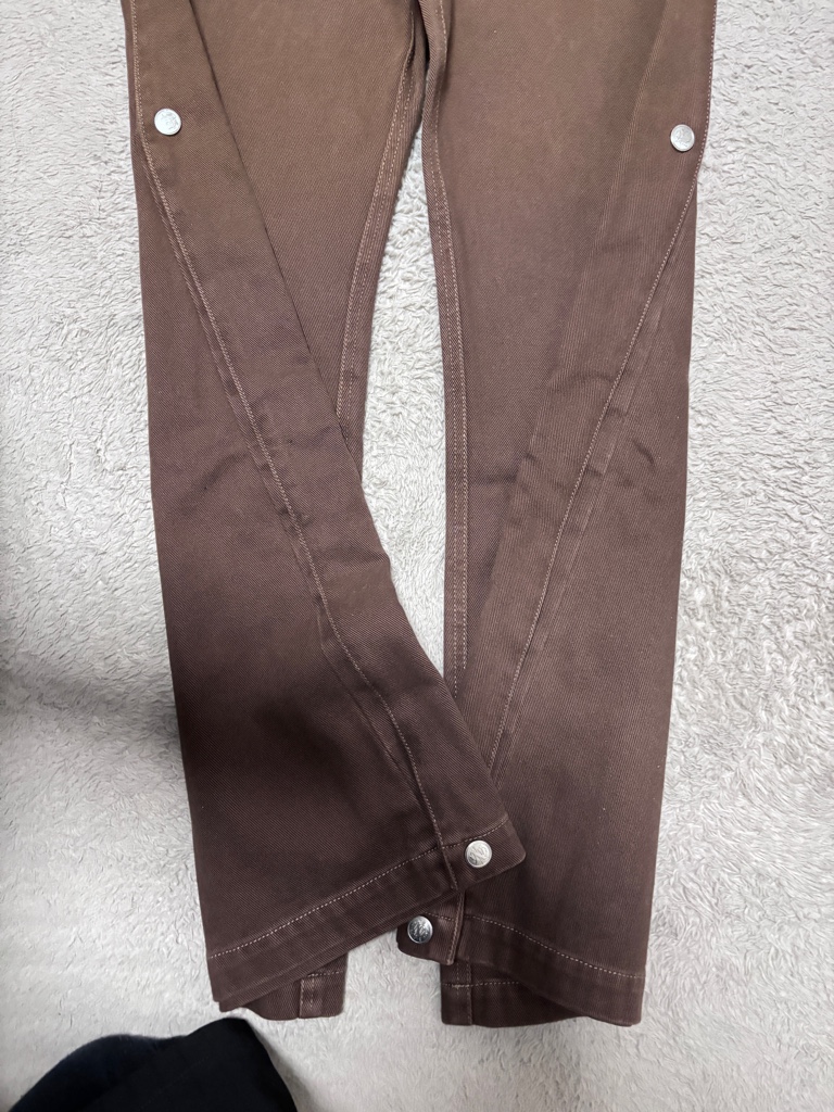 NULLUS Intertwined Belt デニムパンツ サイズ1 NULLUS Intertwined