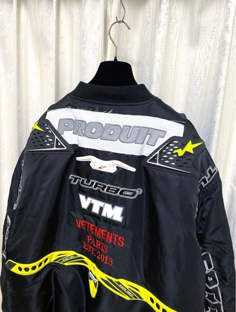VETEMENTS Motorcycle Bomber Jacket / ヴェトモン アルファ