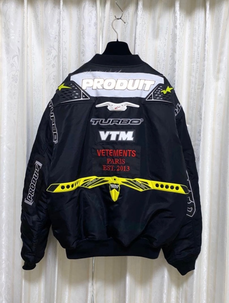 VETEMENTS Motorcycle Bomber Jacket / ヴェトモン アルファ