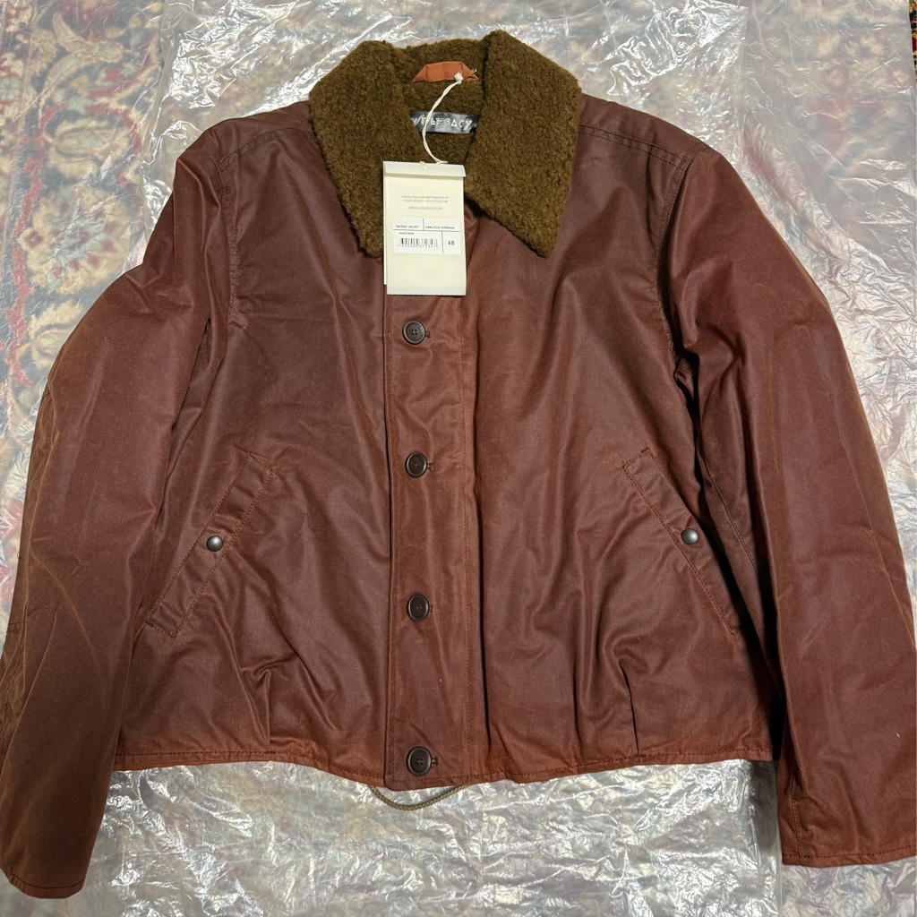 OUR LEGACY GRIZZLY JACKET Oxblood 48 - ARCHIVESTOCK
