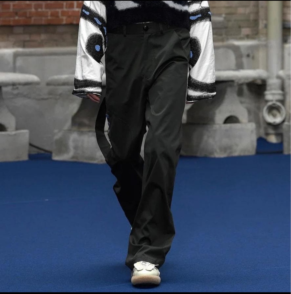 NAMACHEKO 23ss ARJIN Trousers Black - ARCHIVESTOCK