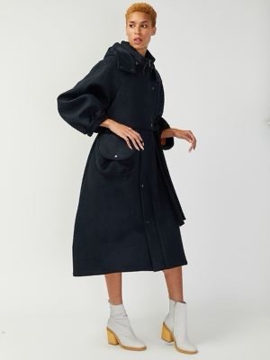HENRIK VIBSKOV Pump Wool Coat - ARCHIVESTOCK