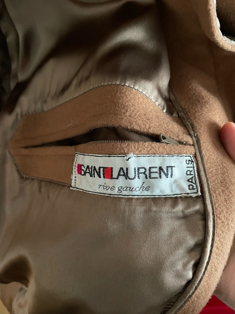 70s Saint Laurent Rive Gauche バルマカーンコート - ARCHIVESTOCK