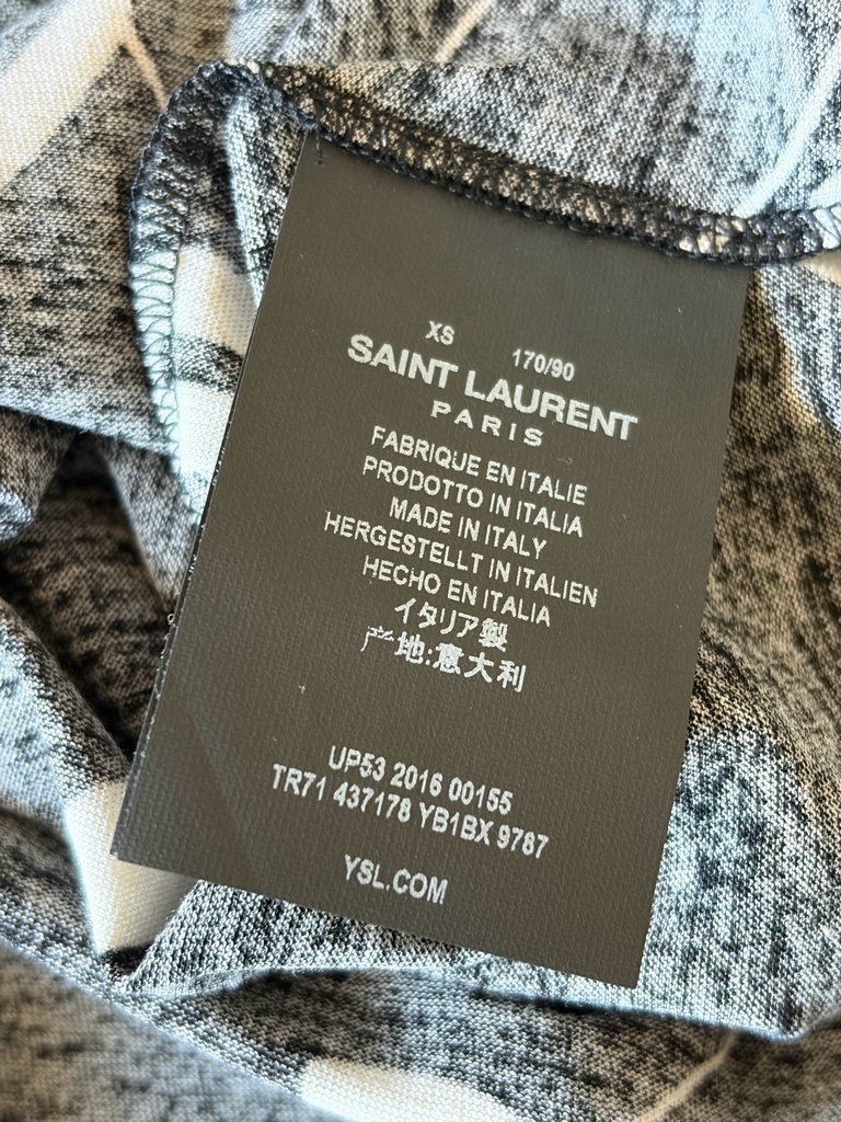 Saint Laurent Paris 2016 音符Tshirt エディ期 - ARCHIVESTOCK
