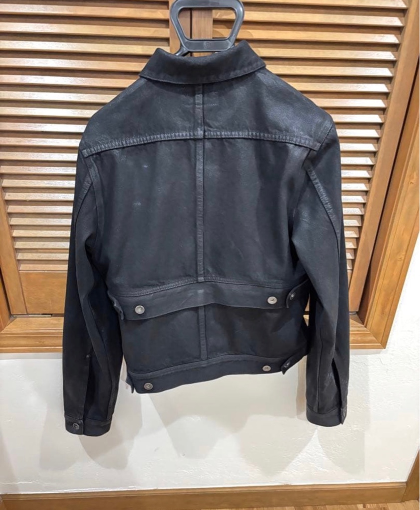 no mass prod 008GLM WAXED DENIM JACKET M - ARCHIVESTOCK