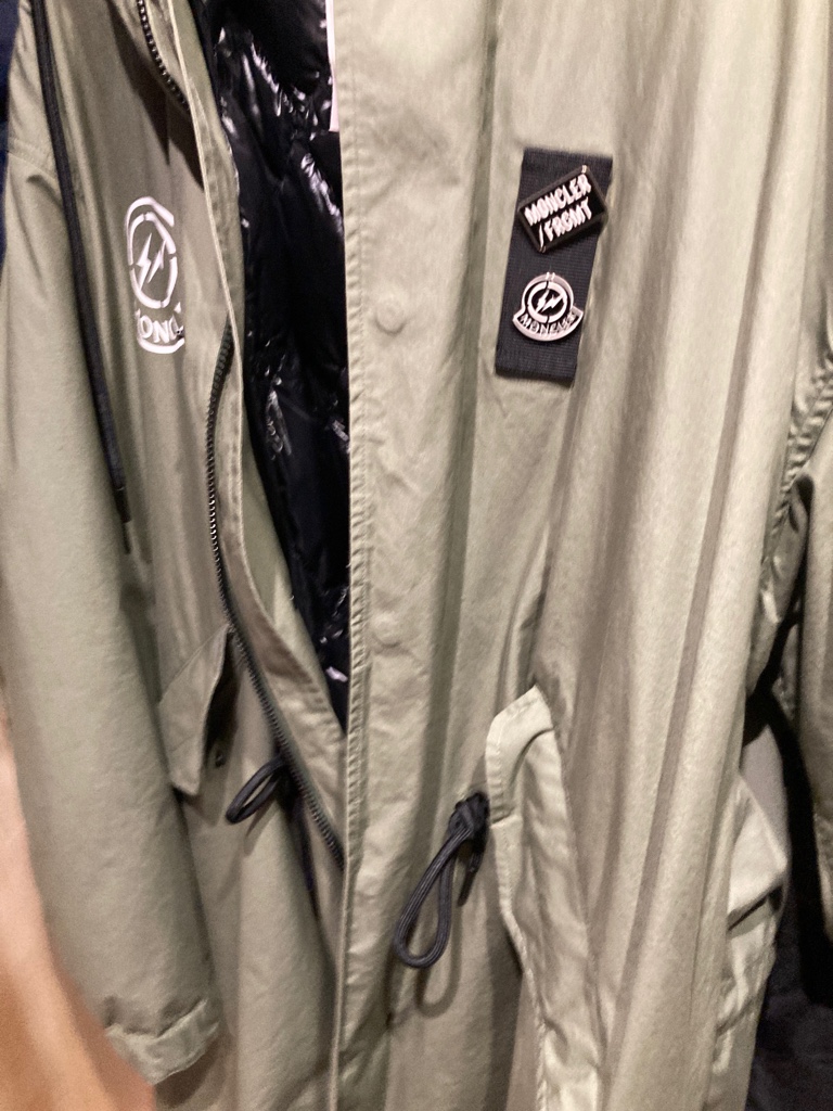 モンクレール×フラグメントM51モッズコートmoncler fragment