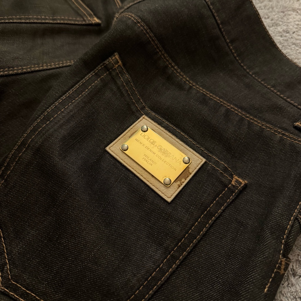 00s DOLCE & GABBANA デニムパンツ archive ローライズ - ARCHIVESTOCK