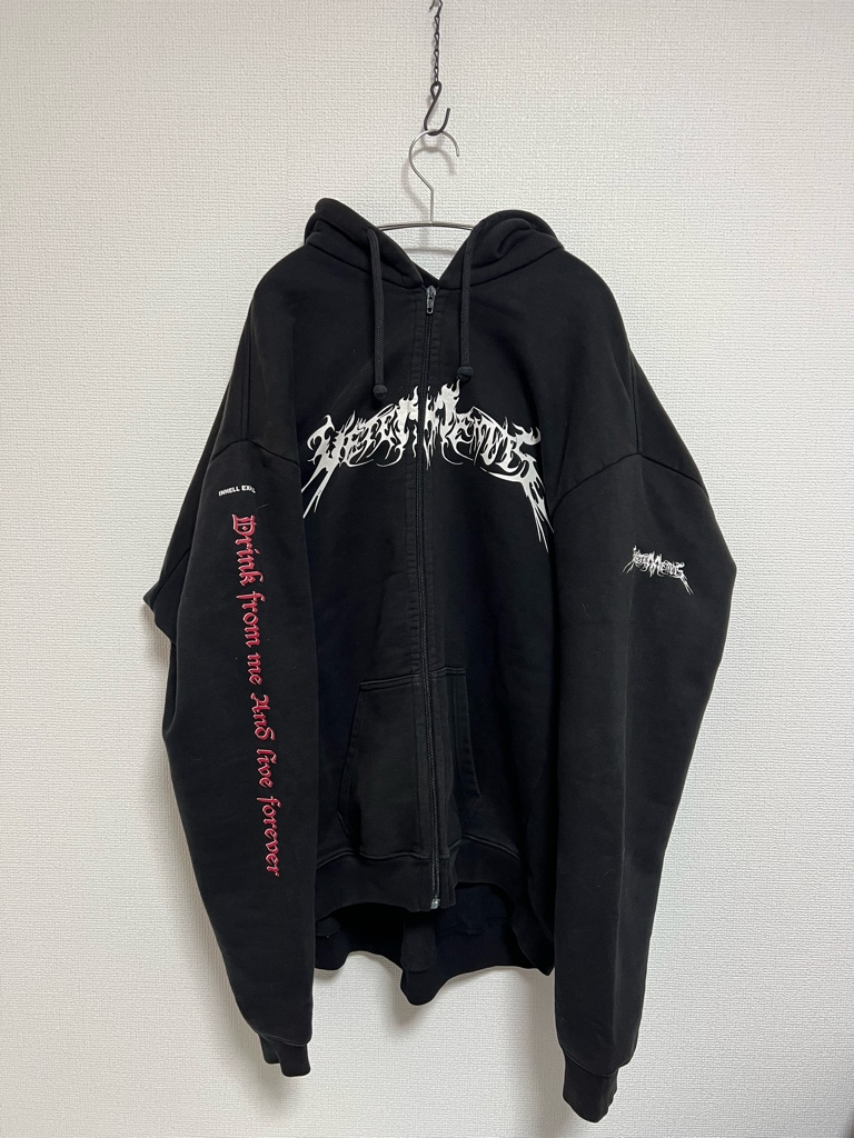 vetements 17aw tfd ジップパーカー - ARCHIVESTOCK