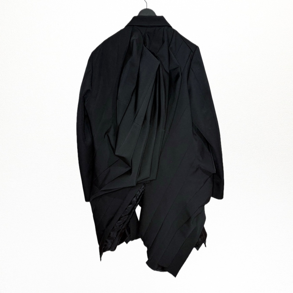 COMME des GARCONS 25AW アコーディオン ロングジャケット - ARCHIVESTOCK