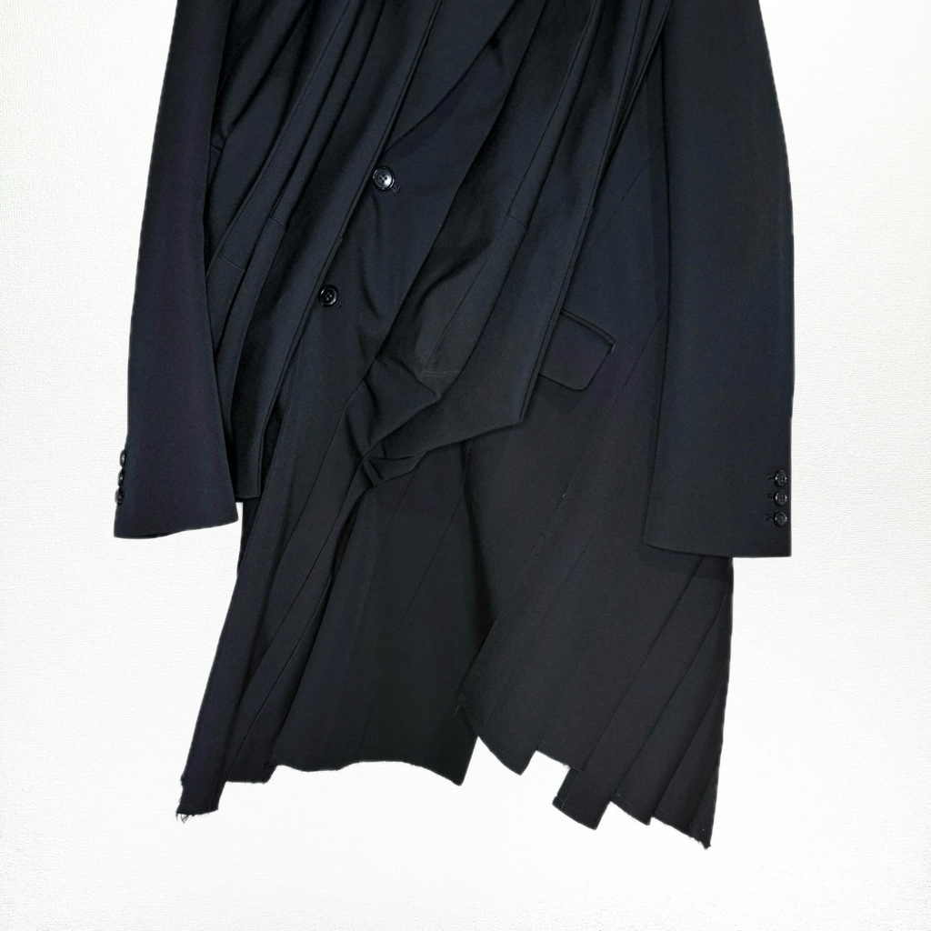 COMME des GARCONS 25AW アコーディオン ロングジャケット - ARCHIVESTOCK
