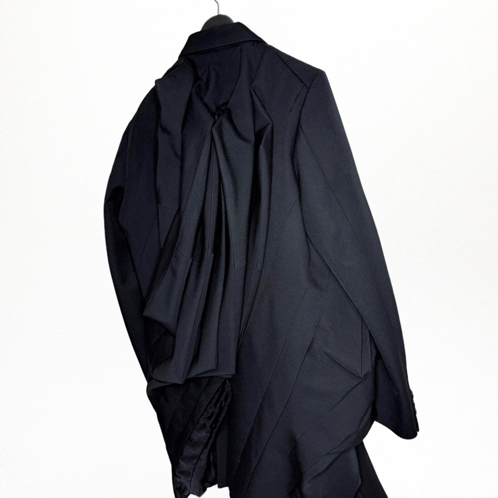 COMME des GARCONS 25AW アコーディオン ロングジャケット - ARCHIVESTOCK