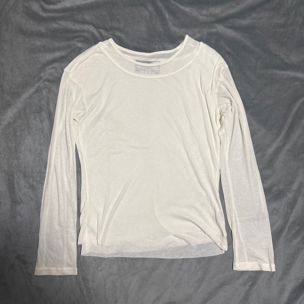 NO/FAITH STUDIOS DOUBLE LAYERED LONG T shirt - ARCHIVESTOCK