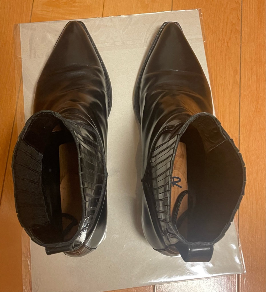 希少品SAINT LAURENT ブーツ、エディ期 size42 - ARCHIVESTOCK