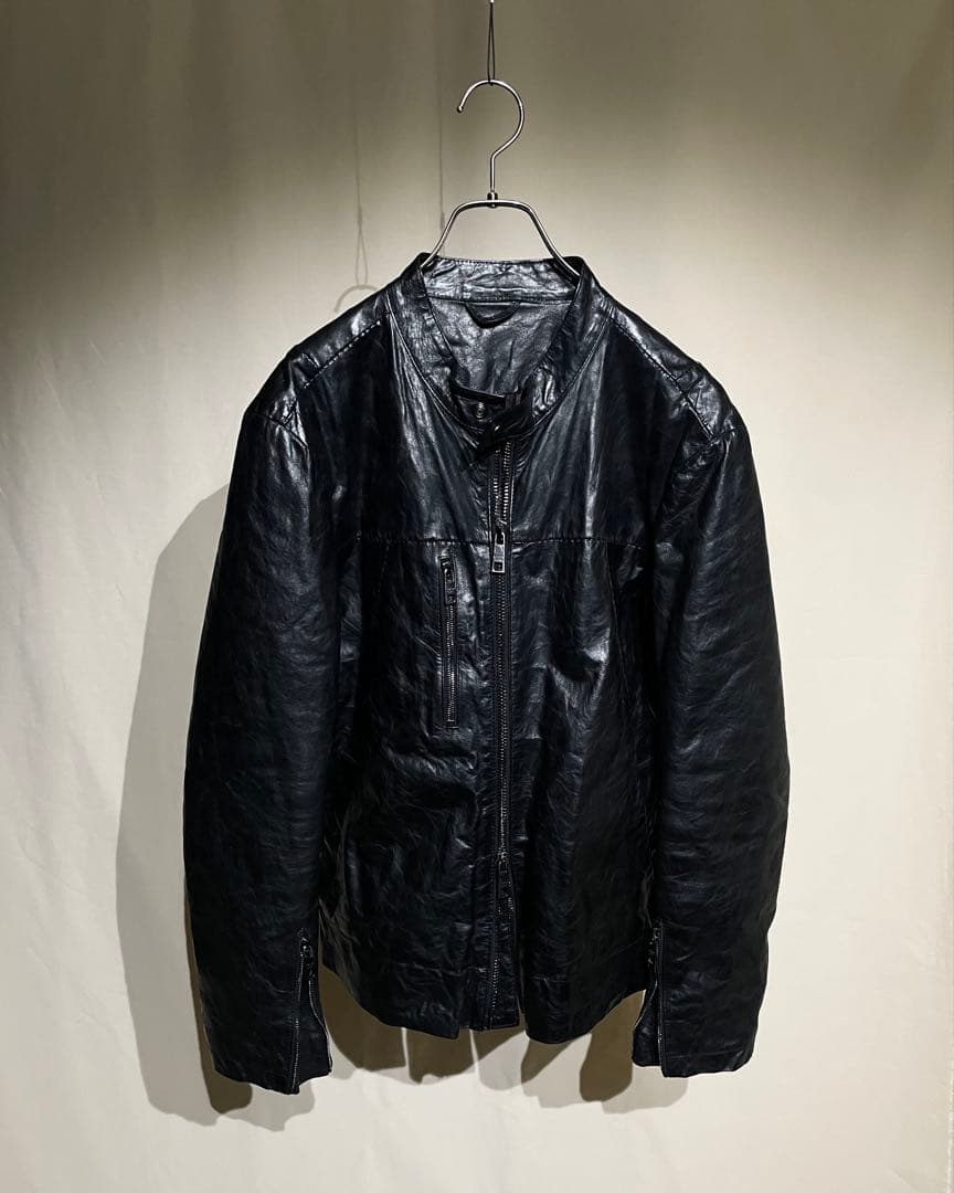 F/W2020s Giorgio Brato - Overlock Stitch Horse Leather Rider 