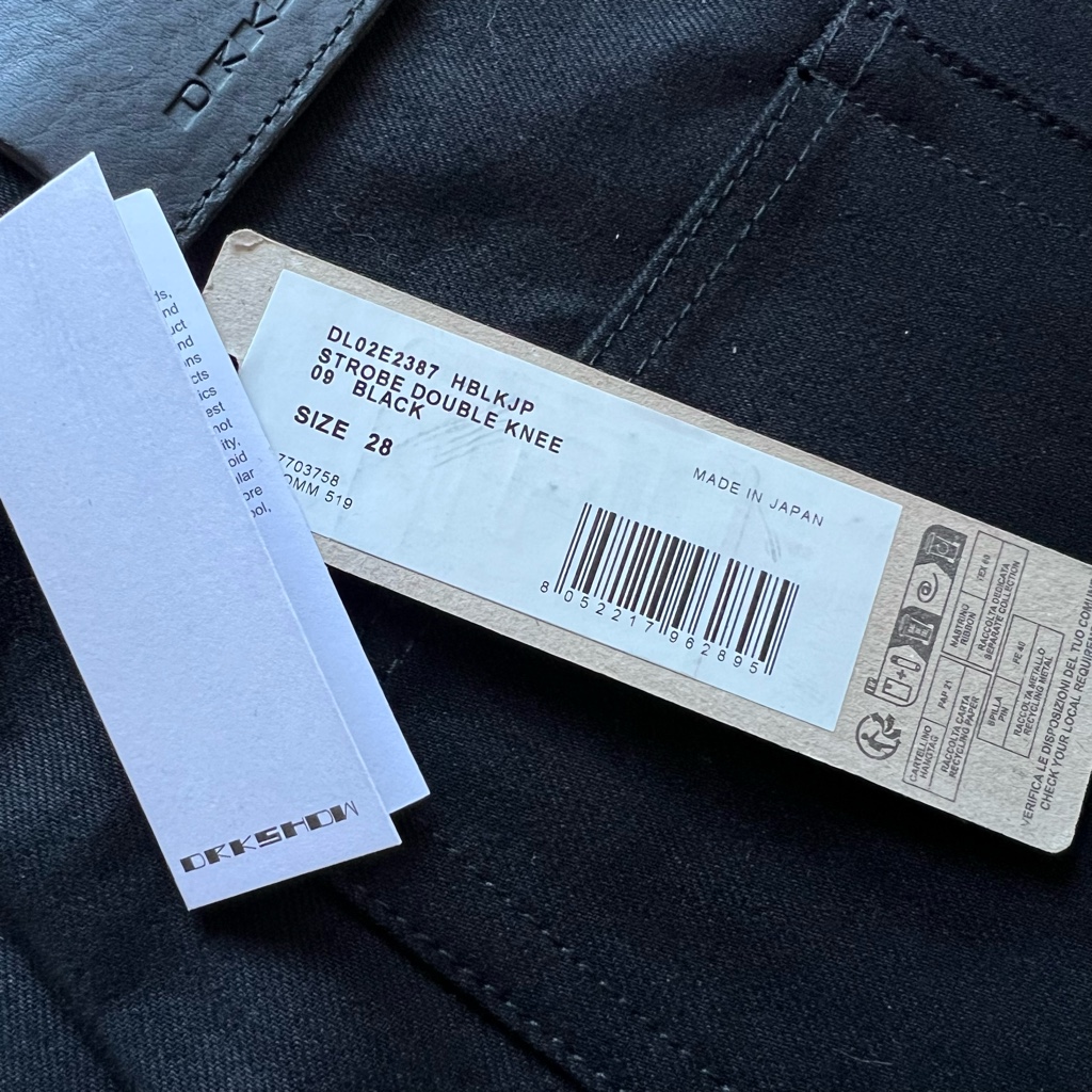 深水光太 着用】RICK OWENS ダブルニー ジーンズ 28サイズ 新品未使用