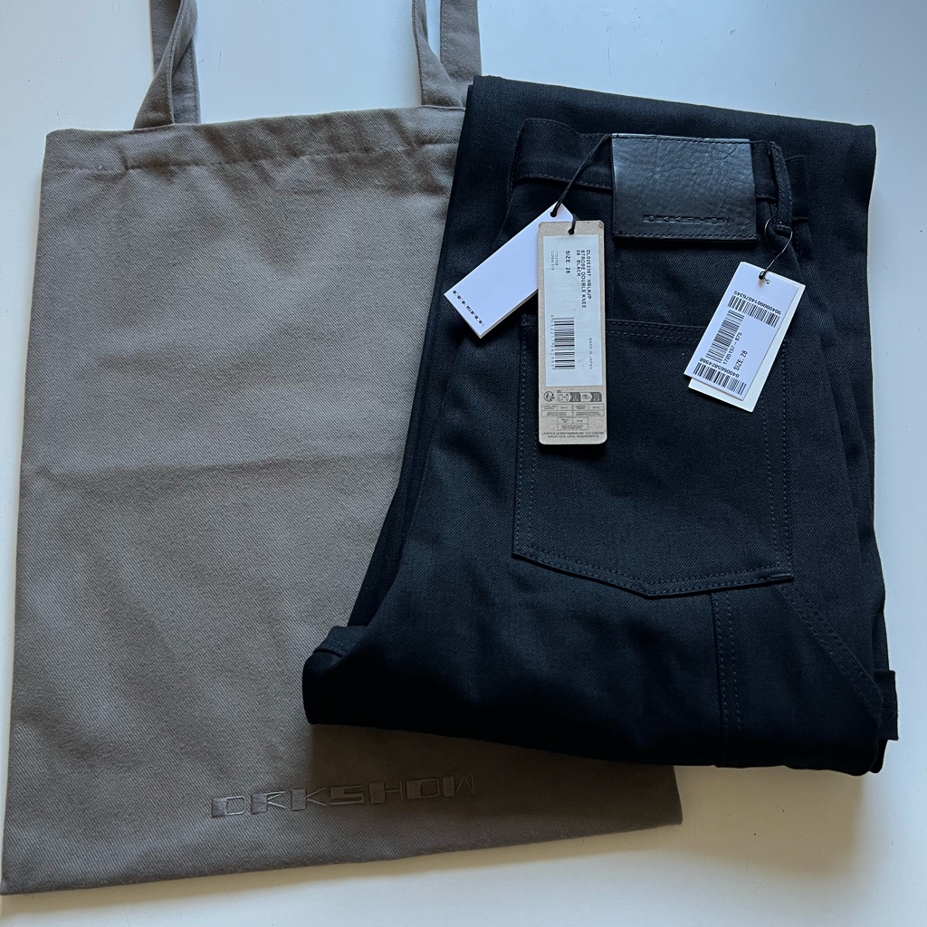 深水光太 着用】RICK OWENS ダブルニー ジーンズ 28サイズ 新品未使用