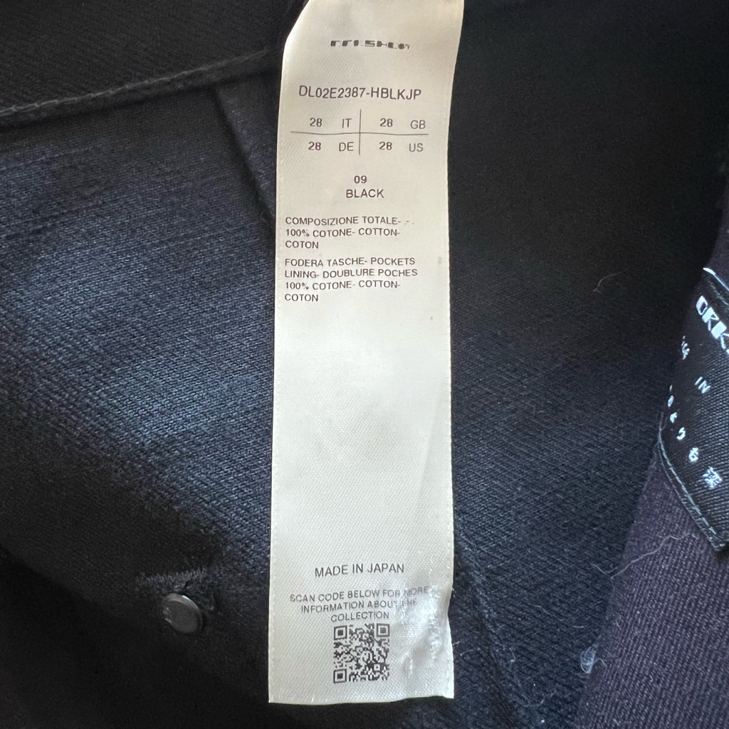 深水光太 着用】RICK OWENS ダブルニー ジーンズ 28サイズ 新品未使用