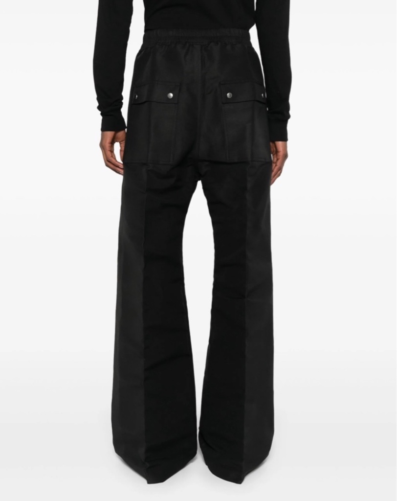 rick owens WIDE BELA PANTS / BLK 46 - ARCHIVESTOCK