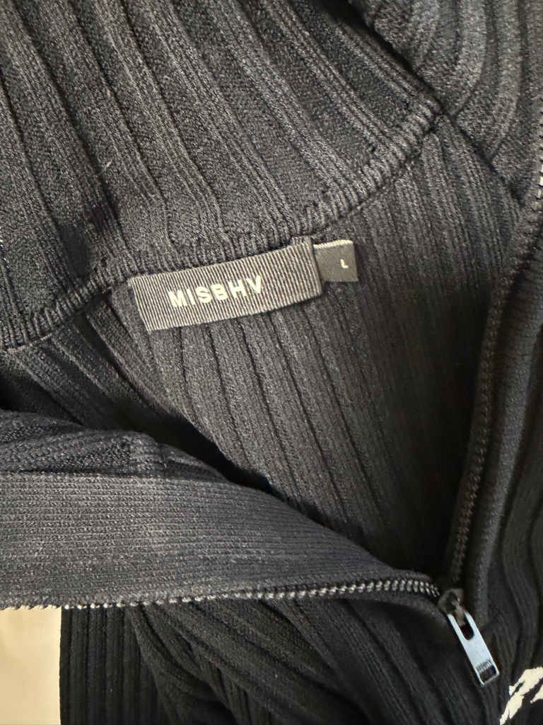 MISBHV ブラックハーフジップタート ルネック サイズL - ARCHIVESTOCK