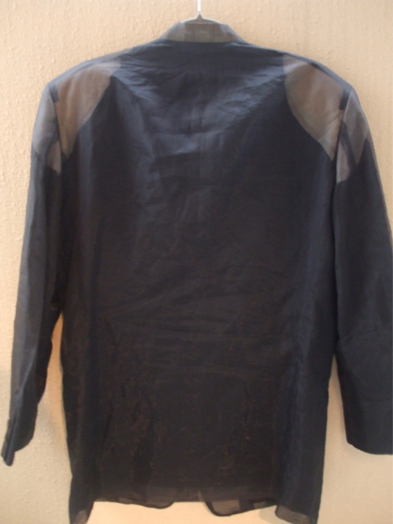 ISSEY MIYAKE MEN スタンドカラージャケット グレー - ARCHIVESTOCK